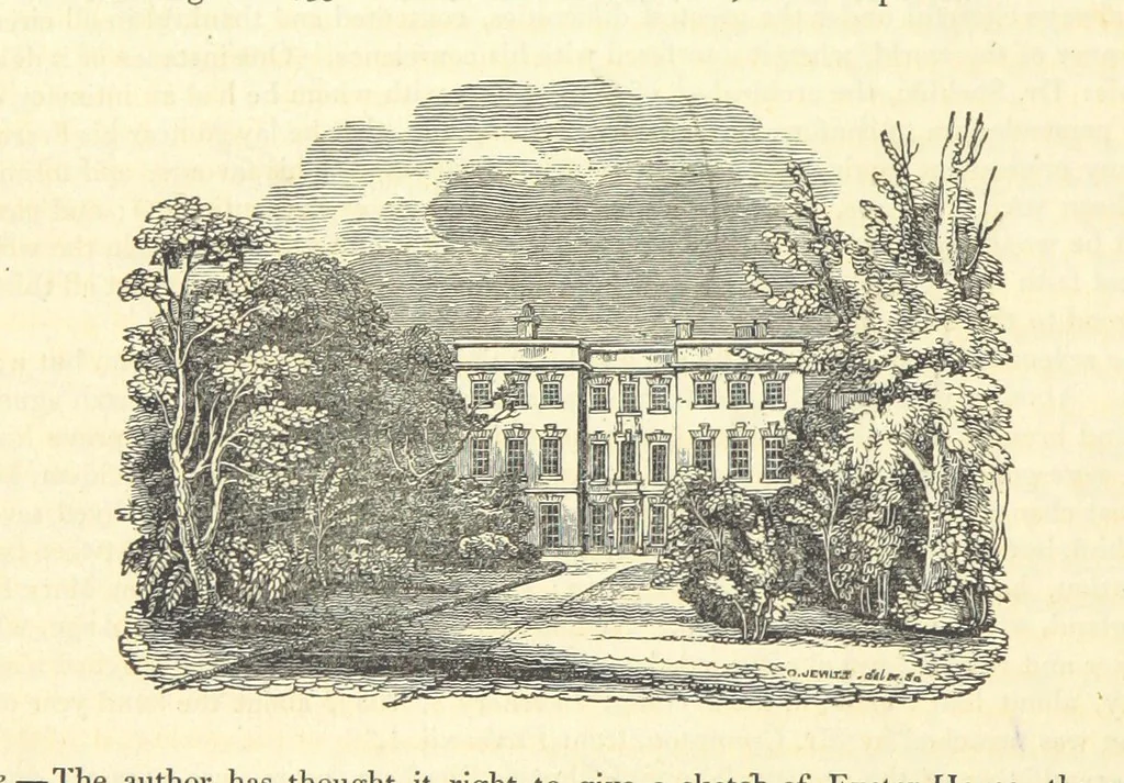 An illustration from The History and Gazetteer of the County of Derby: drawn up from actual observation, and the best authorities; containing a variety of geological, mineralogical, commercial and statistical information. Illustrated by a map of the county, and numerous copper-plate and wood engravings by the first artists. The materials collected by the publisher, S. Glover. Edited by Thomas Noble, 1831, leaf 644