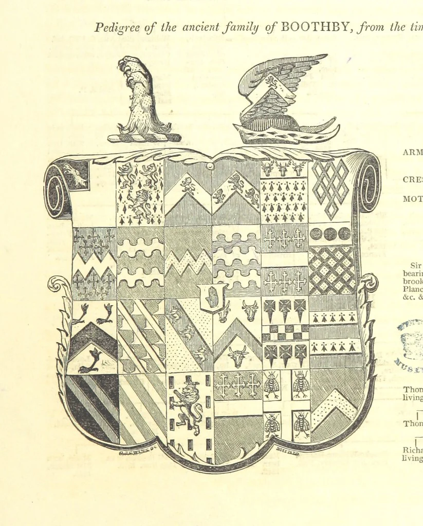 An illustration from The History and Gazetteer of the County of Derby: drawn up from actual observation, and the best authorities; containing a variety of geological, mineralogical, commercial and statistical information. Illustrated by a map of the county, and numerous copper-plate and wood engravings by the first artists. The materials collected by the publisher, S. Glover. Edited by Thomas Noble, 1831, leaf 65