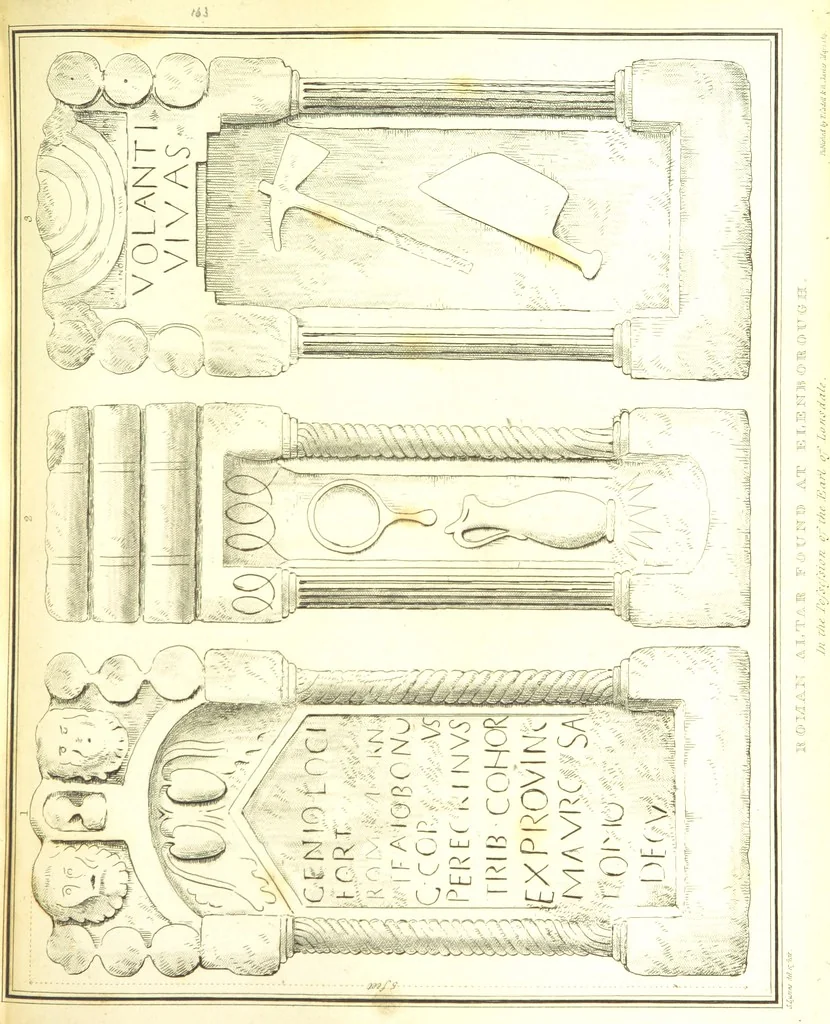 An illustration from Magna Britannia; being a concise topographical account of the several counties of Great Britain. [With copious illustrations.] vol. 1-6. L.P, 1806, leaf 203