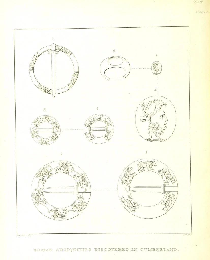 An illustration from Magna Britannia; being a concise topographical account of the several counties of Great Britain. [With copious illustrations.] vol. 1-6. L.P, 1806, leaf 218