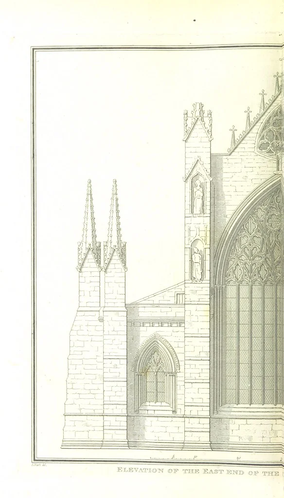 An illustration from Magna Britannia; being a concise topographical account of the several counties of Great Britain. [With copious illustrations.] vol. 1-6. L.P, 1806, leaf 234