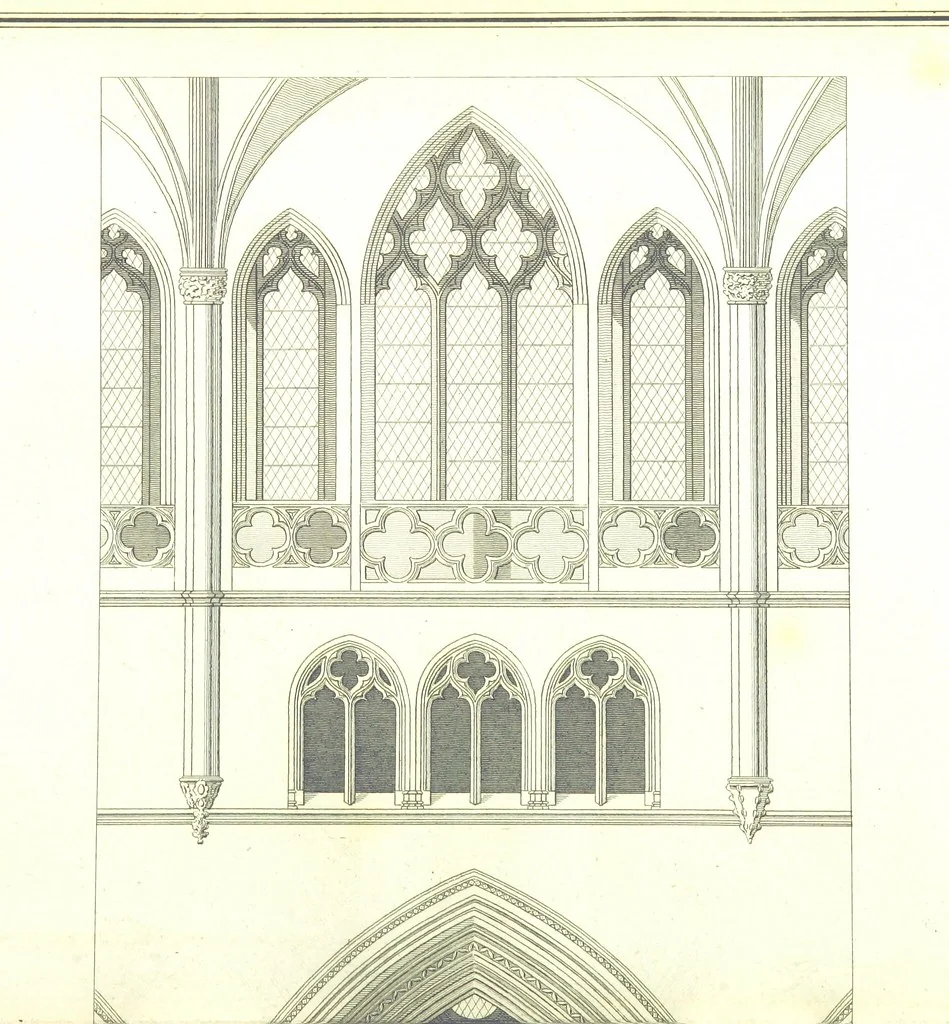 An illustration from Magna Britannia; being a concise topographical account of the several counties of Great Britain. [With copious illustrations.] vol. 1-6. L.P, 1806, leaf 238