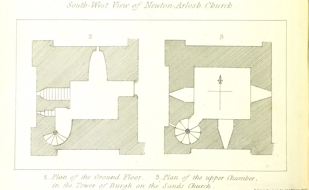 An illustration from Magna Britannia; being a concise topographical account of the several counties of Great Britain. [With copious illustrations.] vol. 1-6. L.P, 1806, leaf 244