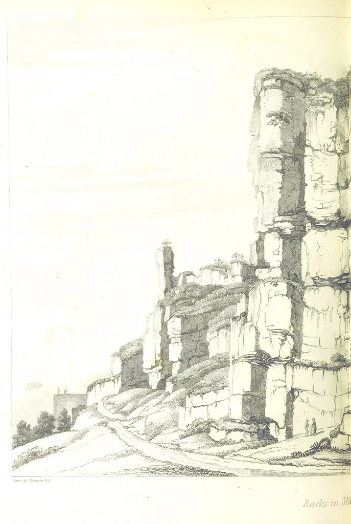 An illustration from Magna Britannia; being a concise topographical account of the several counties of Great Britain. [With copious illustrations.] vol. 1-6. L.P, 1806, leaf 198