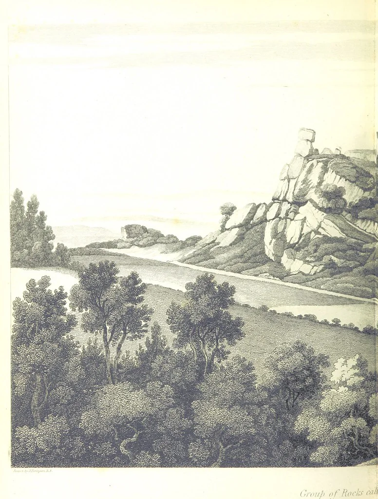 An illustration from Magna Britannia; being a concise topographical account of the several counties of Great Britain. [With copious illustrations.] vol. 1-6. L.P, 1806, leaf 204
