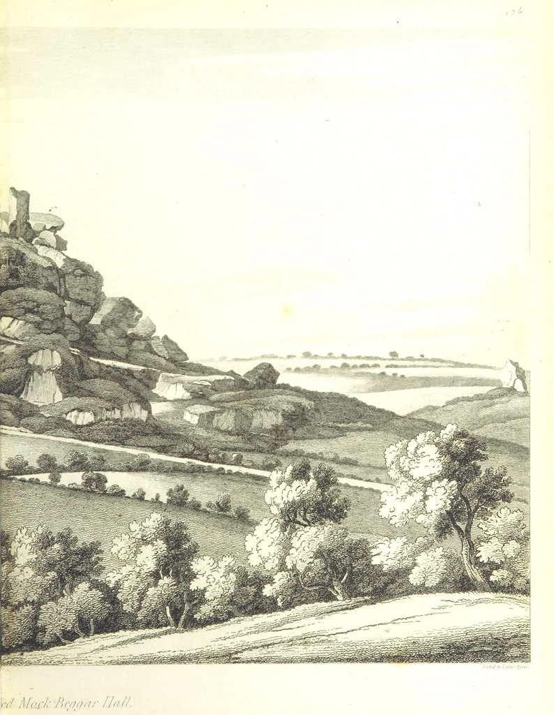 An illustration from Magna Britannia; being a concise topographical account of the several counties of Great Britain. [With copious illustrations.] vol. 1-6. L.P, 1806, leaf 205