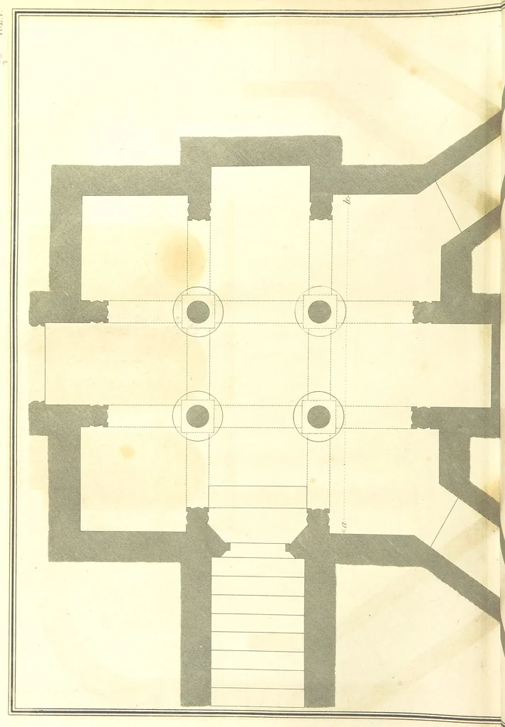 An illustration from Magna Britannia; being a concise topographical account of the several counties of Great Britain. [With copious illustrations.] vol. 1-6. L.P, 1806, leaf 252