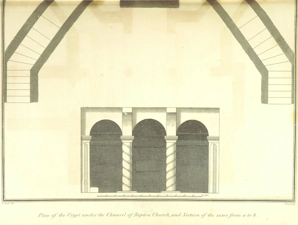 An illustration from Magna Britannia; being a concise topographical account of the several counties of Great Britain. [With copious illustrations.] vol. 1-6. L.P, 1806, leaf 253