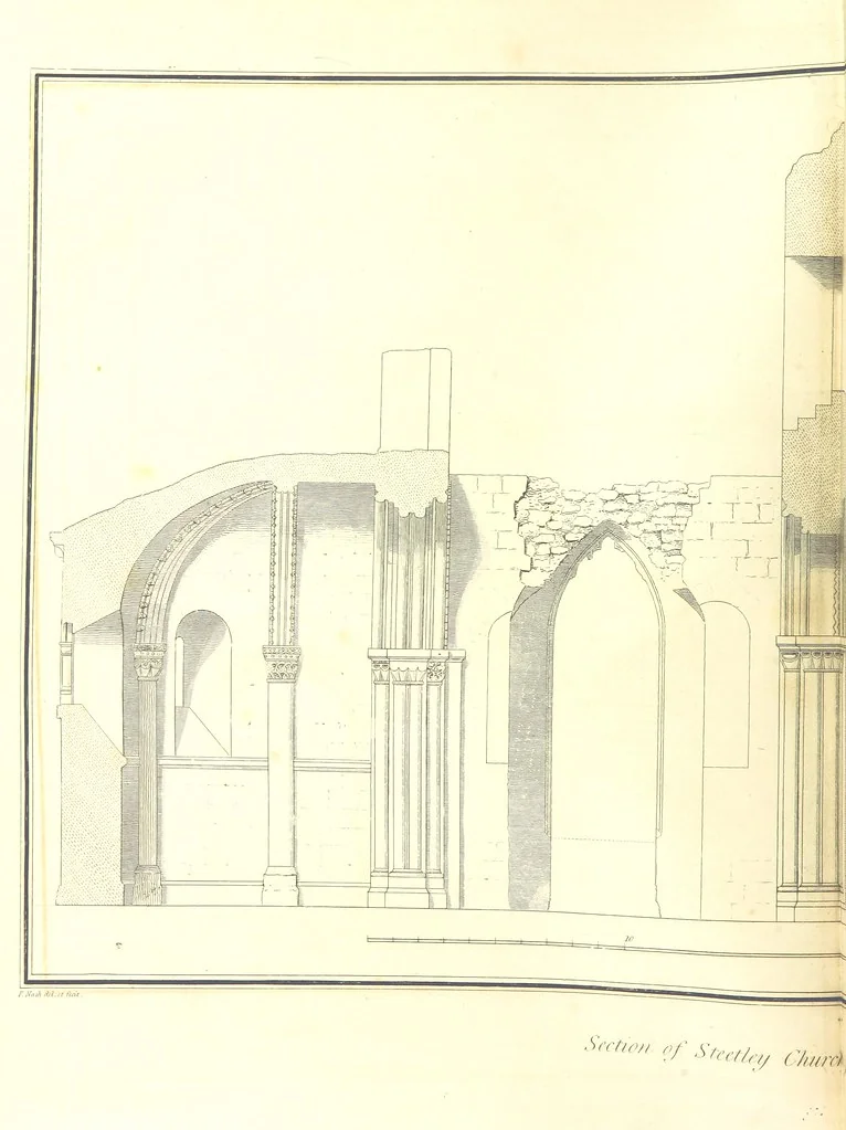 An illustration from Magna Britannia; being a concise topographical account of the several counties of Great Britain. [With copious illustrations.] vol. 1-6. L.P, 1806, leaf 268