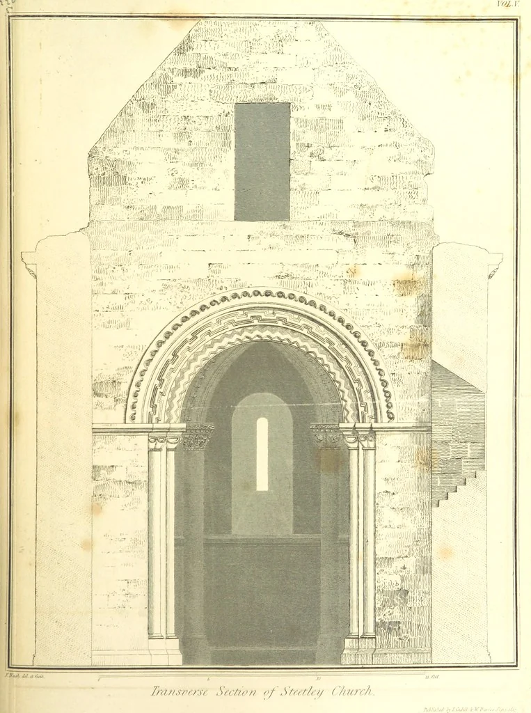 An illustration from Magna Britannia; being a concise topographical account of the several counties of Great Britain. [With copious illustrations.] vol. 1-6. L.P, 1806, leaf 271