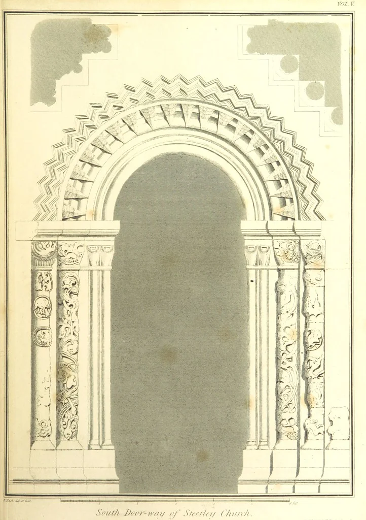 An illustration from Magna Britannia; being a concise topographical account of the several counties of Great Britain. [With copious illustrations.] vol. 1-6. L.P, 1806, leaf 273