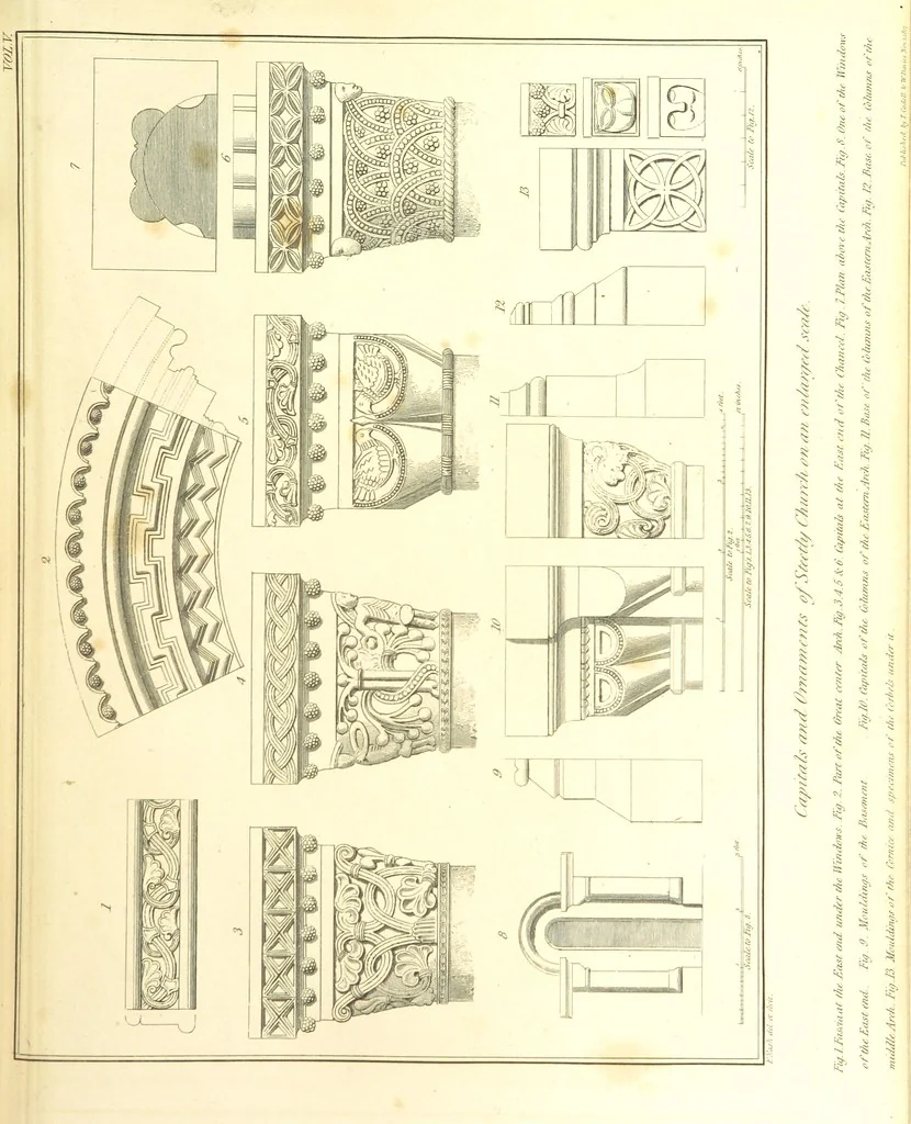 An illustration from Magna Britannia; being a concise topographical account of the several counties of Great Britain. [With copious illustrations.] vol. 1-6. L.P, 1806, leaf 275