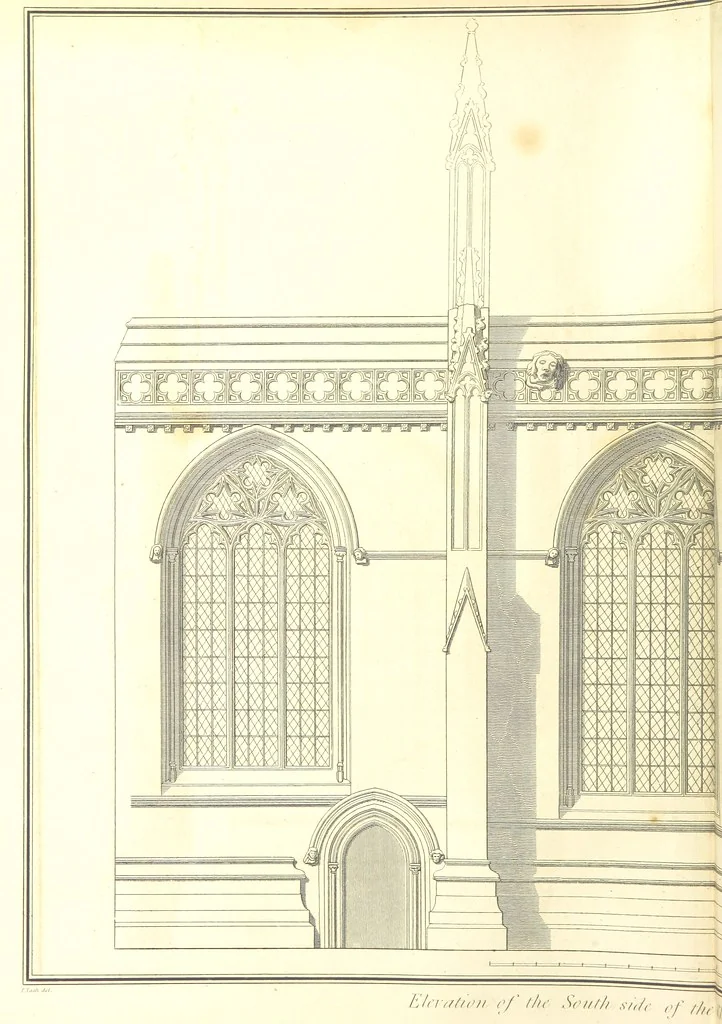 An illustration from Magna Britannia; being a concise topographical account of the several counties of Great Britain. [With copious illustrations.] vol. 1-6. L.P, 1806, leaf 278