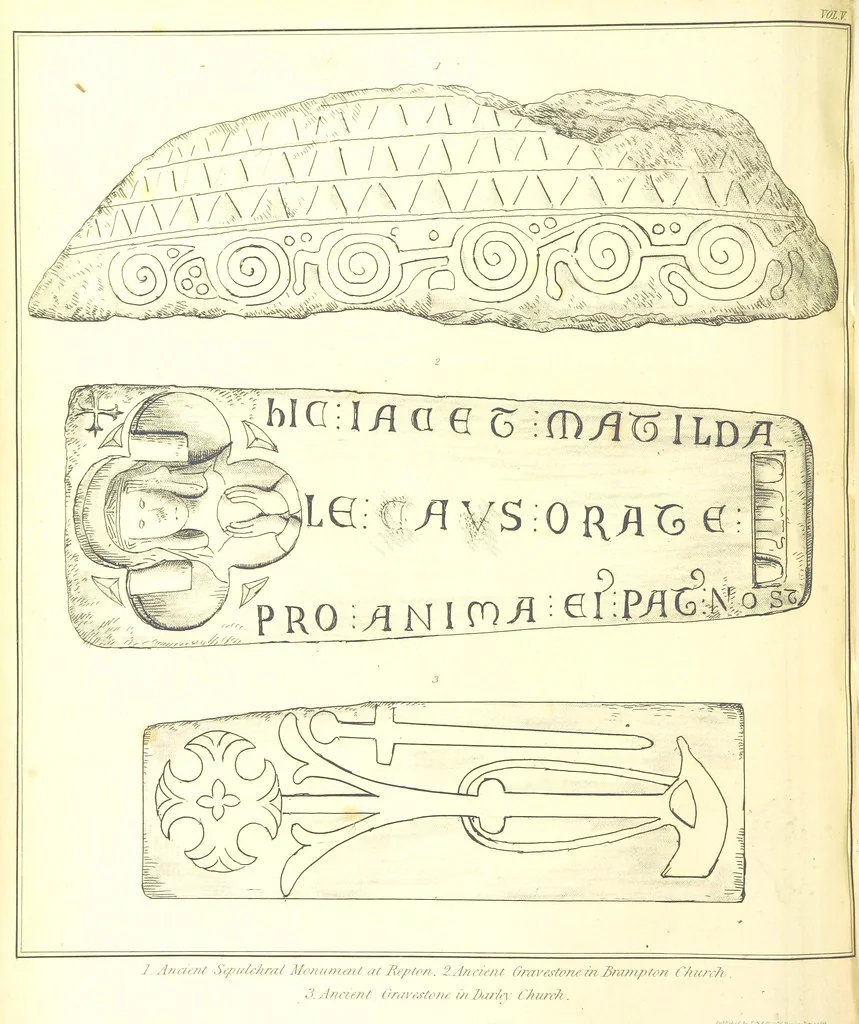 An illustration from Magna Britannia; being a concise topographical account of the several counties of Great Britain. [With copious illustrations.] vol. 1-6. L.P, 1806, leaf 298