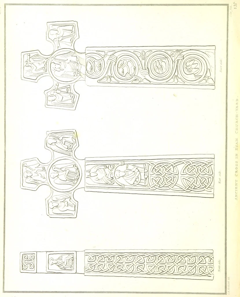 An illustration from Magna Britannia; being a concise topographical account of the several counties of Great Britain. [With copious illustrations.] vol. 1-6. L.P, 1806, leaf 318