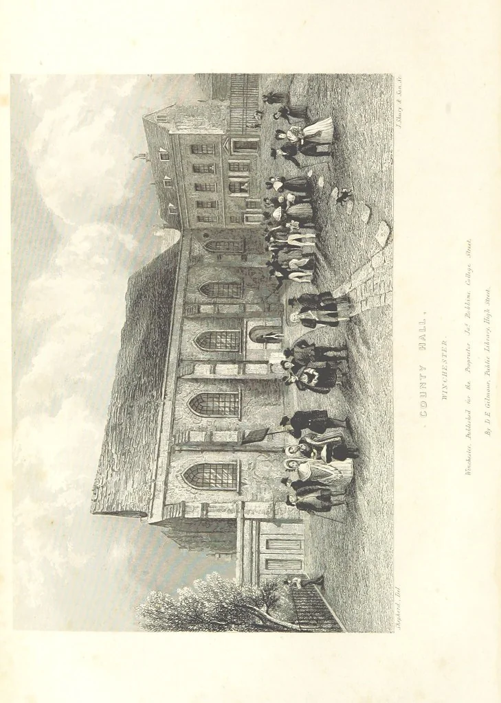 An illustration from Hampshire: its past and present condition and future prospects, 1838, leaf 110