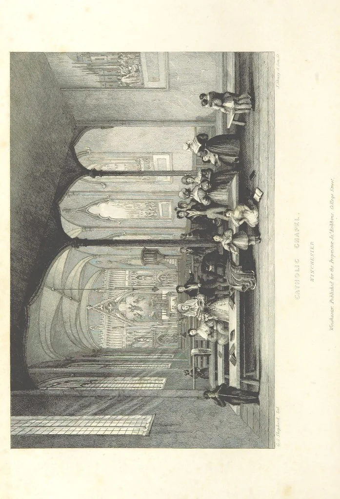 An illustration from Hampshire: its past and present condition and future prospects, 1838, leaf 114