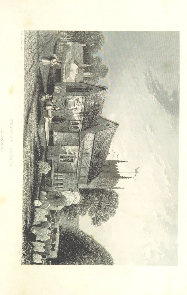 An illustration from Hampshire: its past and present condition and future prospects, 1838, leaf 177