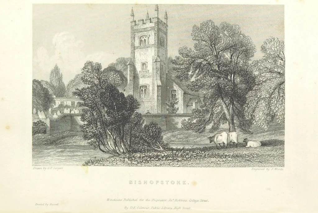 An illustration from Hampshire: its past and present condition and future prospects, 1838, leaf 208