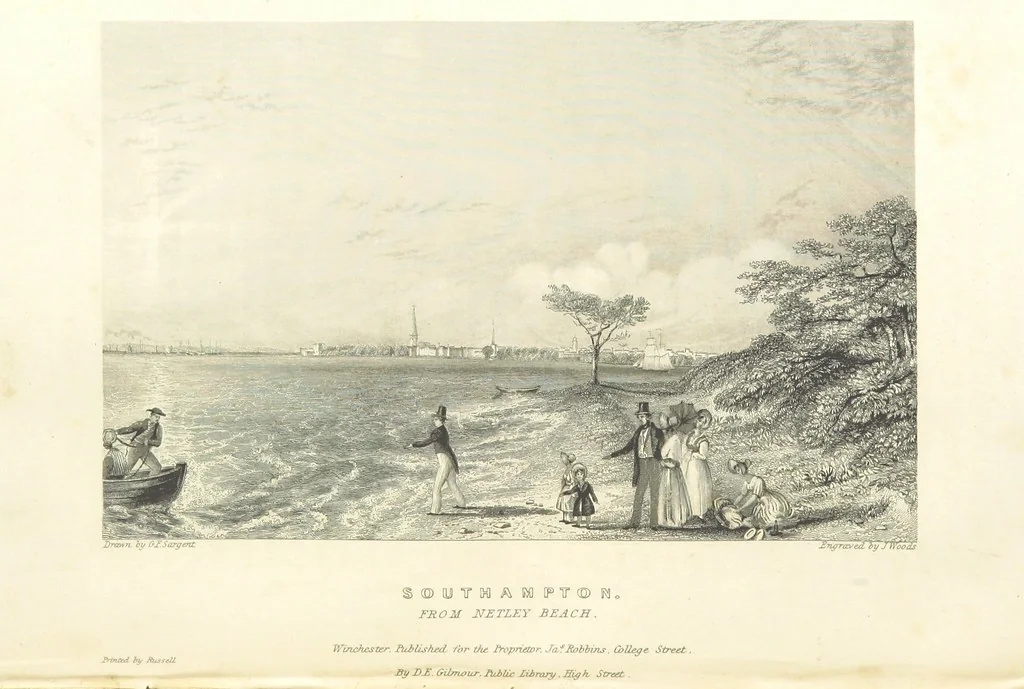 An illustration from Hampshire: its past and present condition and future prospects, 1838, leaf 262