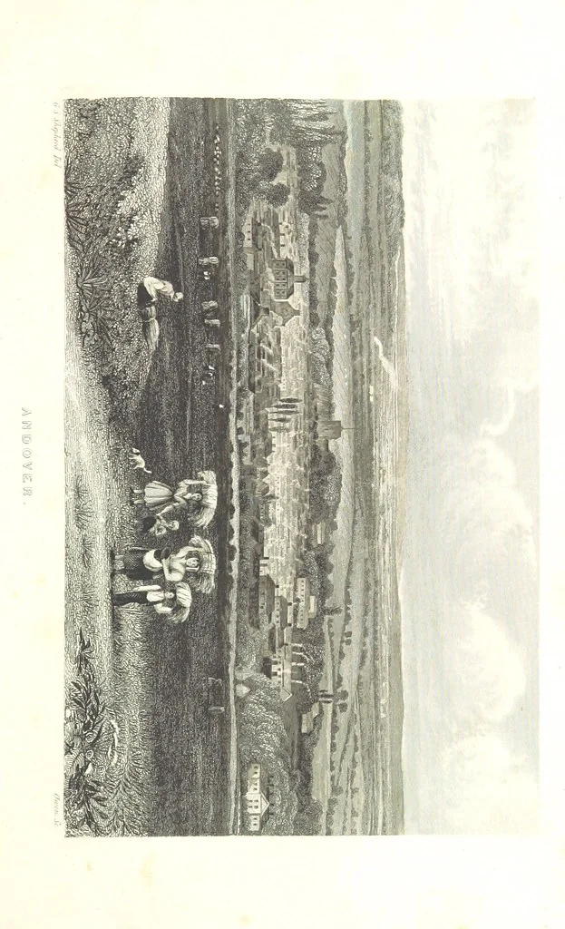 An illustration from Hampshire: its past and present condition and future prospects, 1838, leaf 363