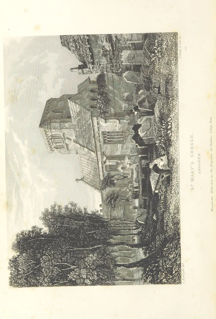 An illustration from Hampshire: its past and present condition and future prospects, 1838, leaf 366