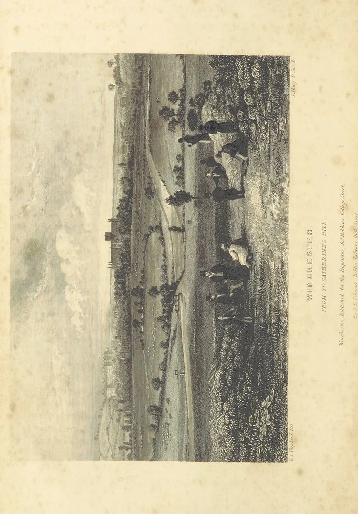 An illustration from Hampshire: its past and present condition and future prospects, 1838, leaf 56