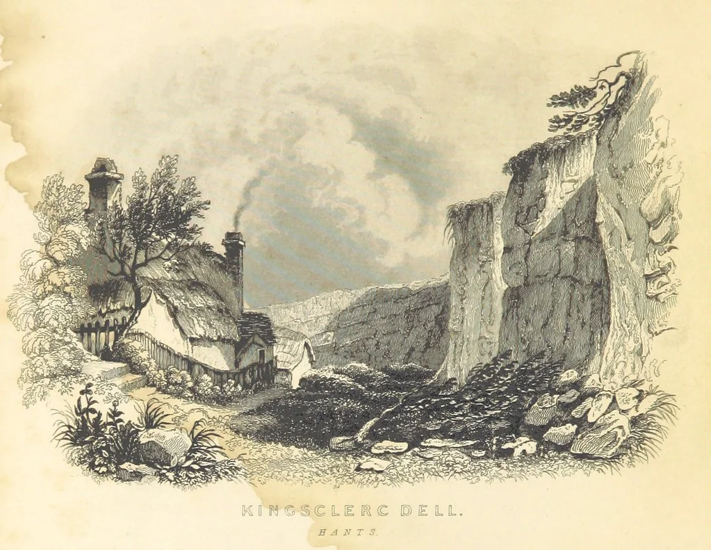 An illustration from Hampshire: its past and present condition and future prospects, 1838, leaf 24