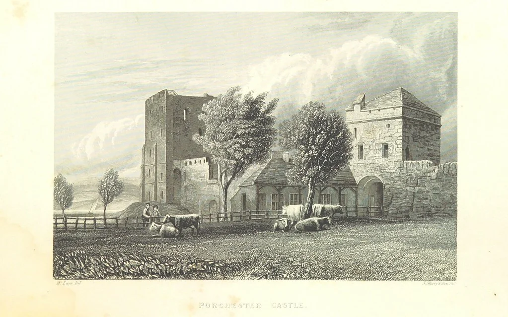 An illustration from Hampshire: its past and present condition and future prospects, 1838, leaf 247