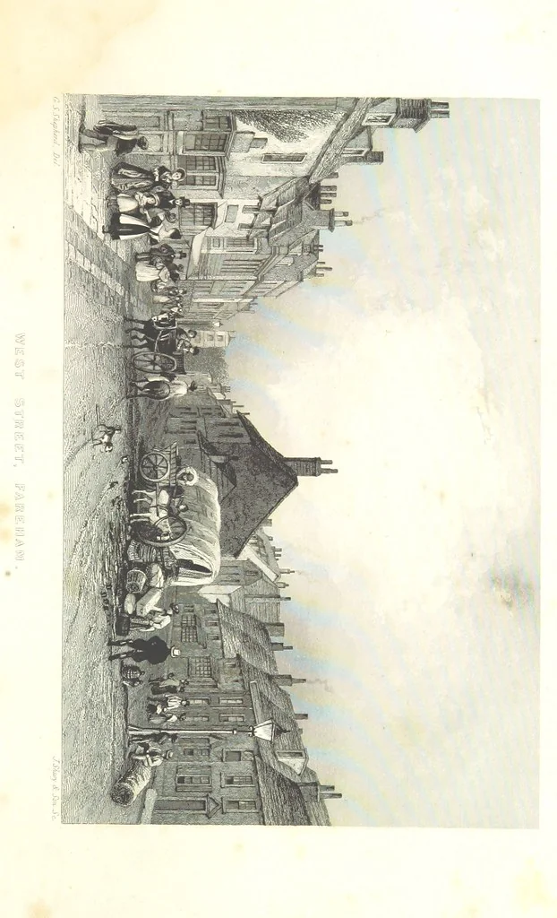 An illustration from Hampshire: its past and present condition and future prospects, 1838, leaf 253