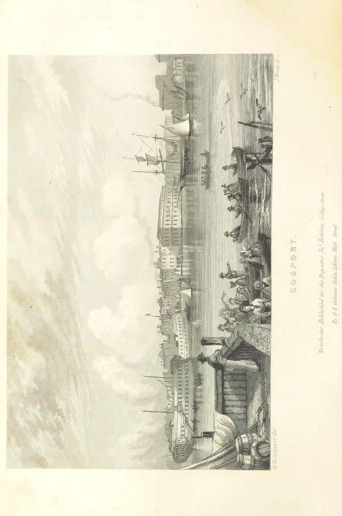 An illustration from Hampshire: its past and present condition and future prospects, 1838, leaf 258