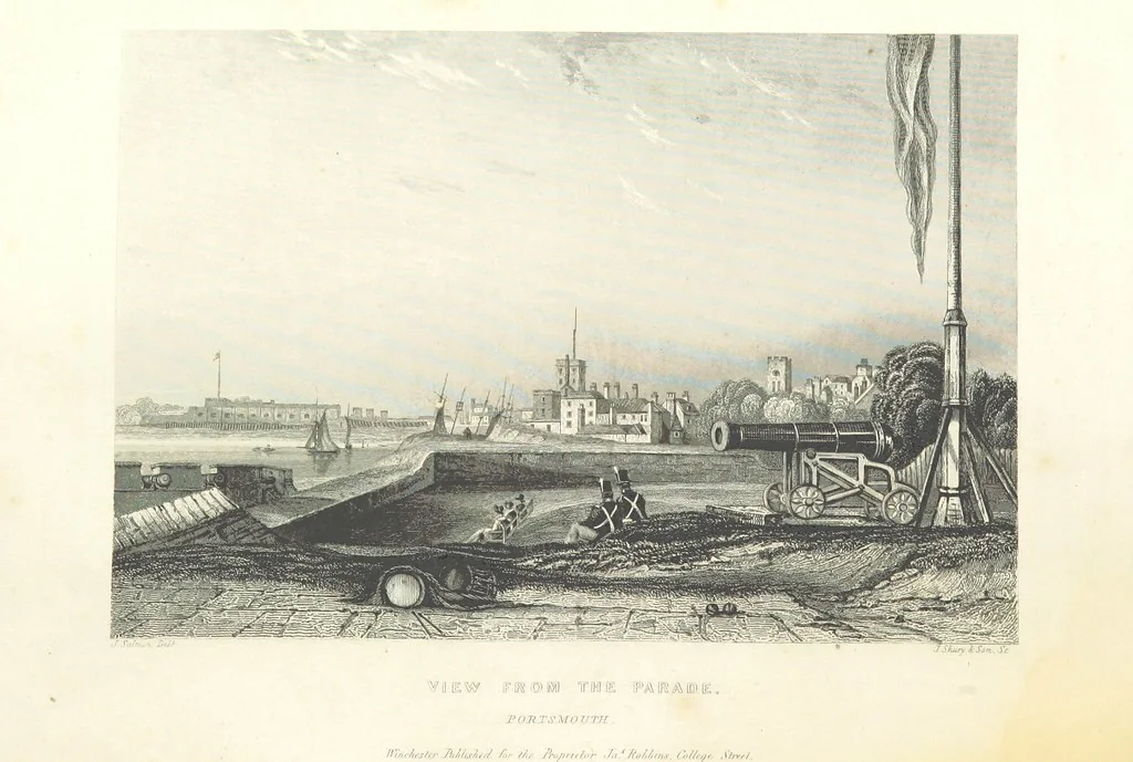 An illustration from Hampshire: its past and present condition and future prospects, 1838, leaf 276