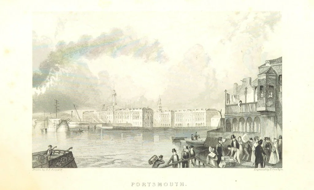 An illustration from Hampshire: its past and present condition and future prospects, 1838, leaf 283