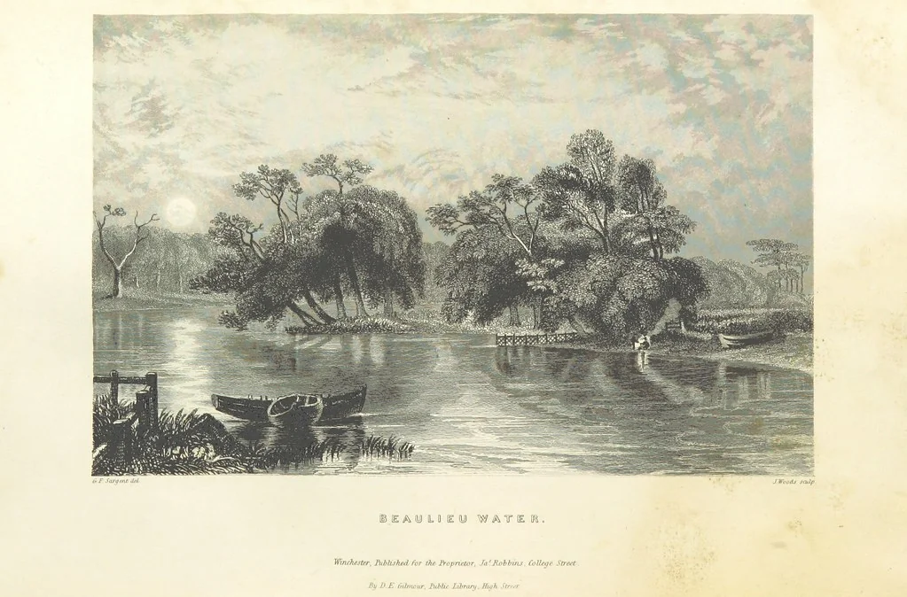 An illustration from Hampshire: its past and present condition and future prospects, 1838, leaf 368