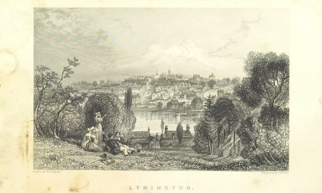 An illustration from Hampshire: its past and present condition and future prospects, 1838, leaf 375