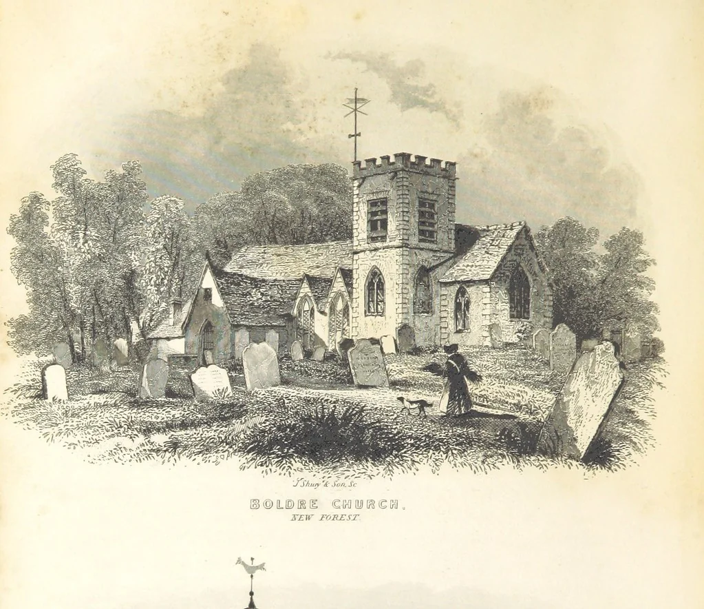 An illustration from Hampshire: its past and present condition and future prospects, 1838, leaf 386
