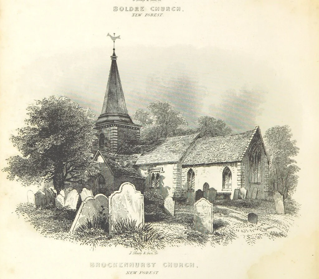 An illustration from Hampshire: its past and present condition and future prospects, 1838, leaf 386