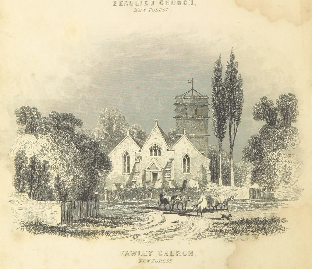 An illustration from Hampshire: its past and present condition and future prospects, 1838, leaf 392