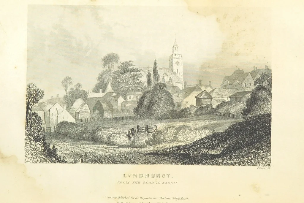 An illustration from Hampshire: its past and present condition and future prospects, 1838, leaf 404