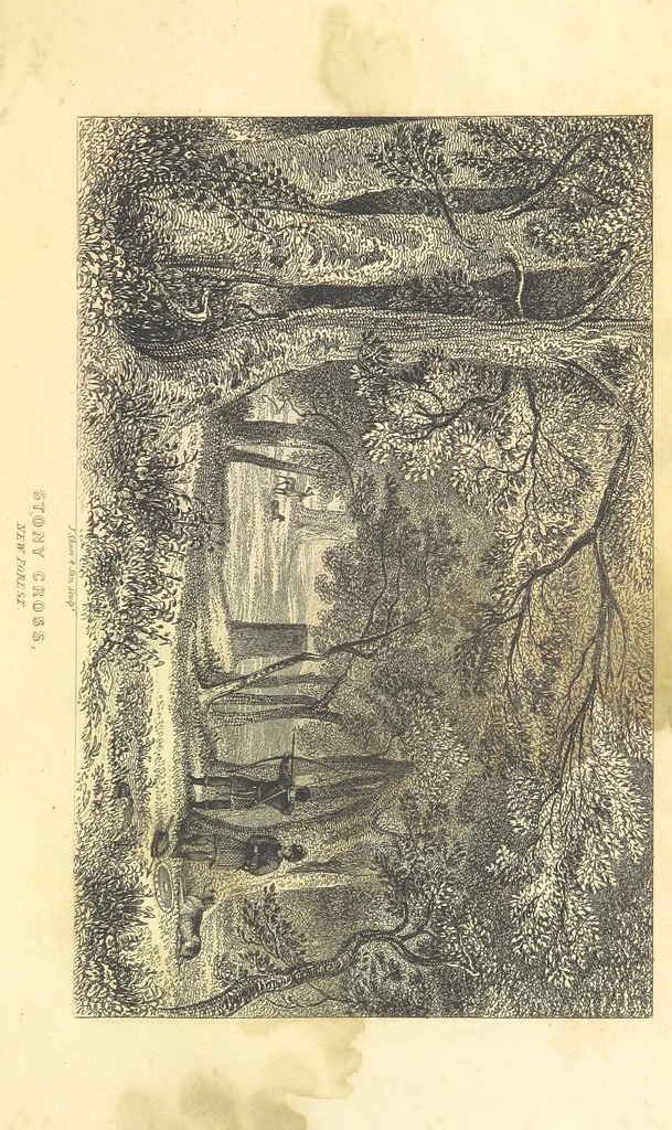 An illustration from Hampshire: its past and present condition and future prospects, 1838, leaf 425