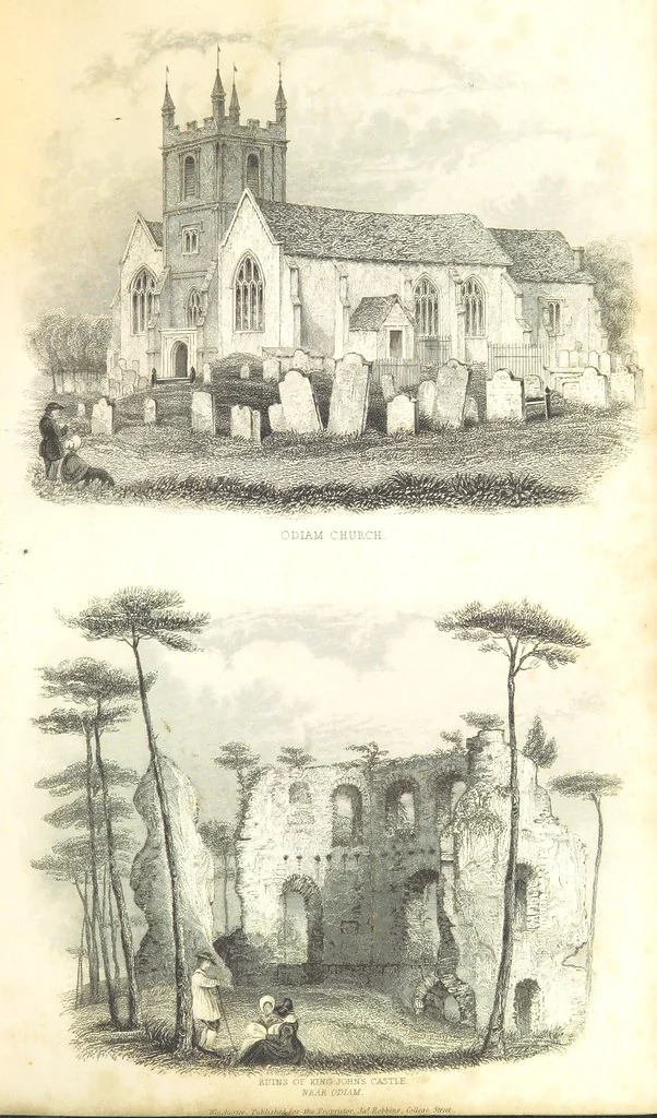 An illustration from Hampshire: its past and present condition and future prospects, 1838, leaf 73