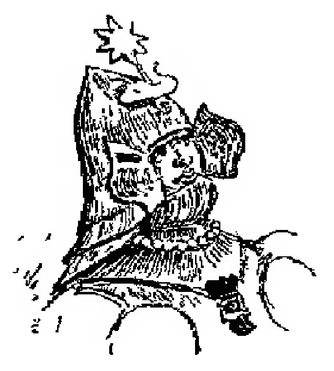 An illustration from Contes pour les bibliophiles, 1895