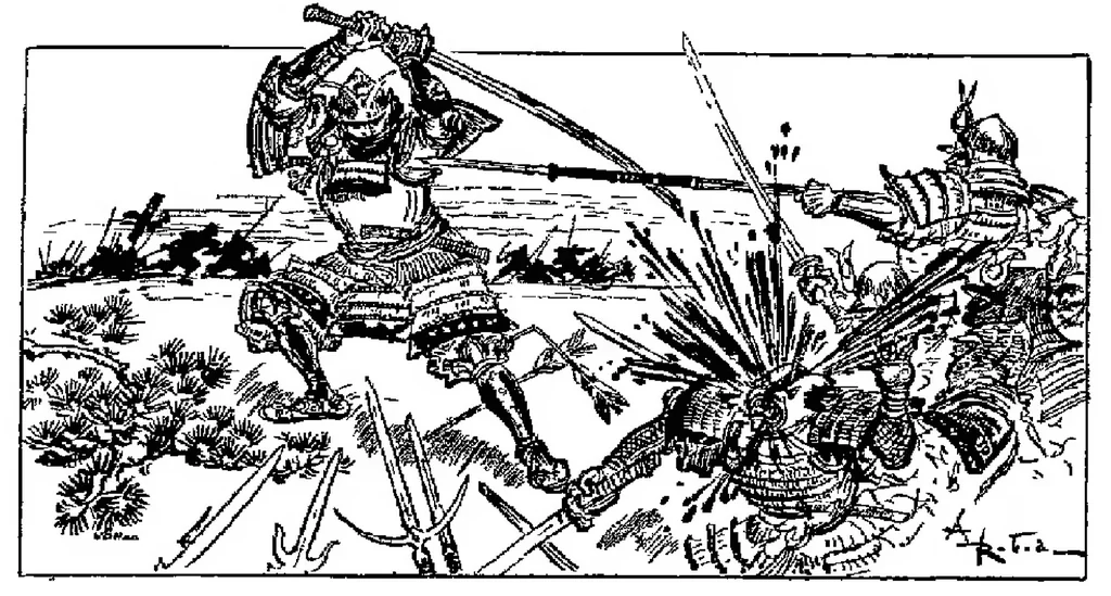 An illustration from Contes pour les bibliophiles, 1895
