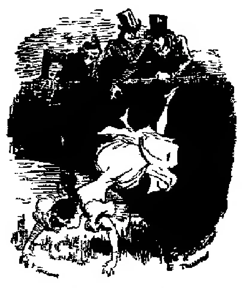 An illustration from Contes pour les bibliophiles, 1895