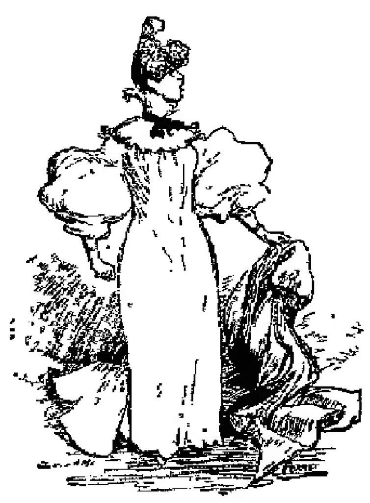 An illustration from Contes pour les bibliophiles, 1895