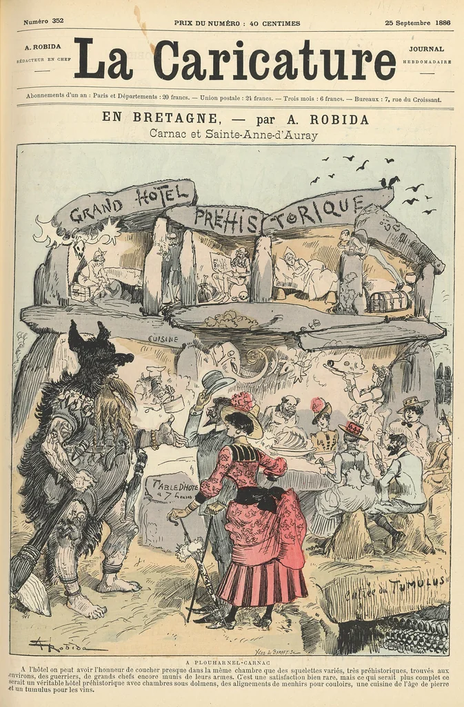 An illustration from En Bretagne : Carnac et Sainte Anne d'Auray, 1886
