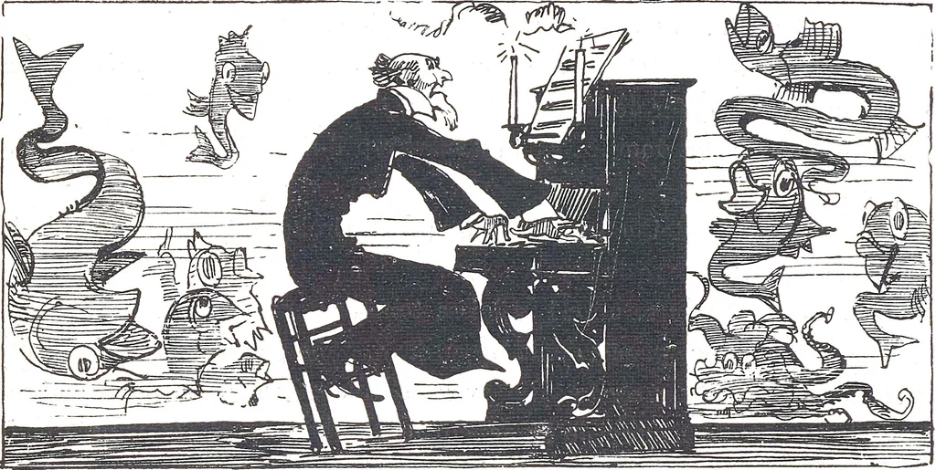 An illustration from Albert Robida - Voyages très extraordinaires de Saturnin Farandoul, 1879 page 082, 1879