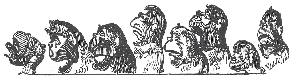 An illustration from Albert Robida - Voyages très extraordinaires de Saturnin Farandoul, 1879 page 394, 1879