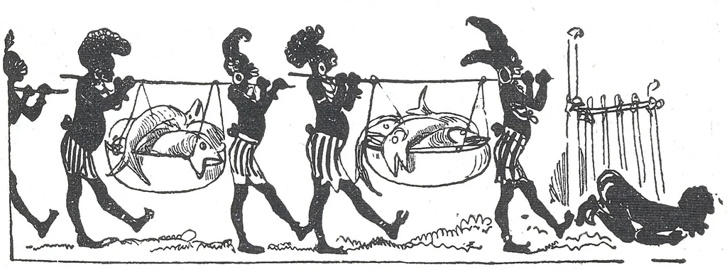 An illustration from Albert Robida - Voyages très extraordinaires de Saturnin Farandoul, 1879 page 402, 1879