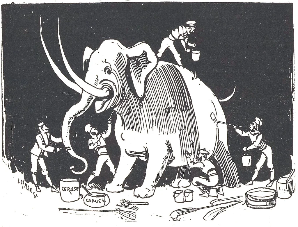 An illustration from Albert Robida - Voyages très extraordinaires de Saturnin Farandoul, 1879 page 508, 1879